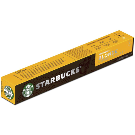 STARBUCKS Starbucks by Nespresso Blonde Espresso Roast 10 st