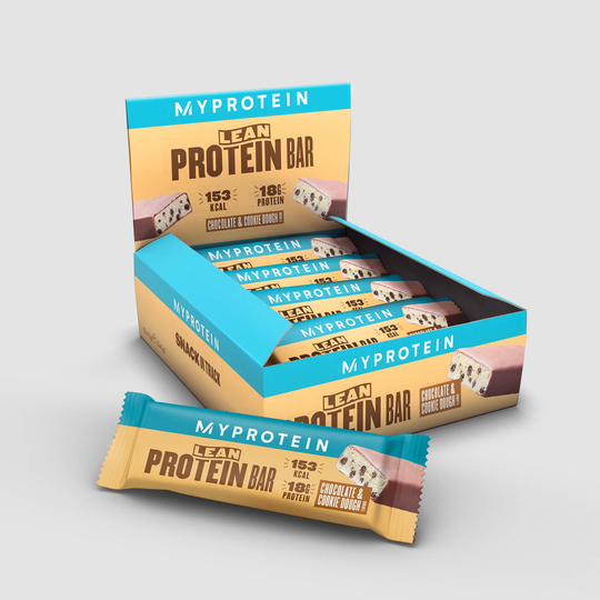Lean Protein Bar - 12 x 45g - Chocolate and Cookie Dough