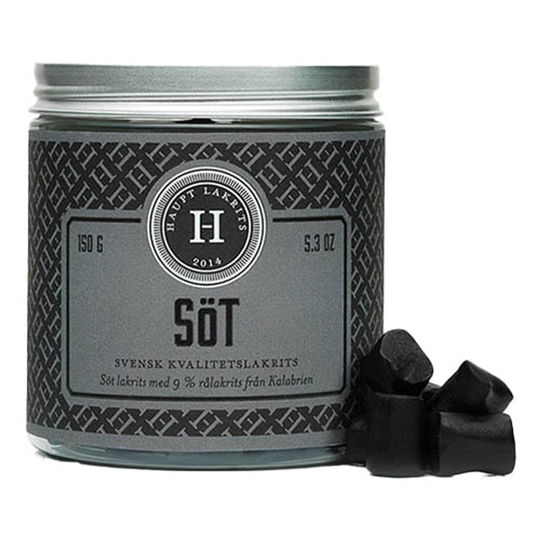 Haupt Lakrits Söt - 150 gram