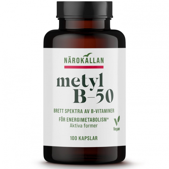 Närokällan Metyl B-50 100 kapslar