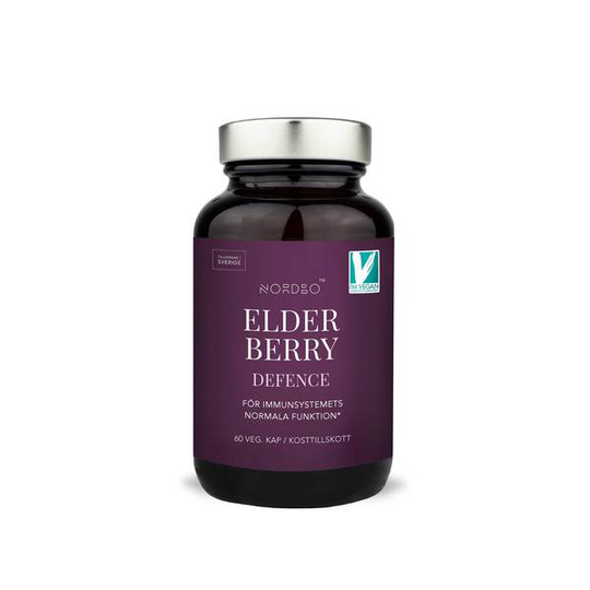 Nordbo Elderberry Defence 60 kapslar