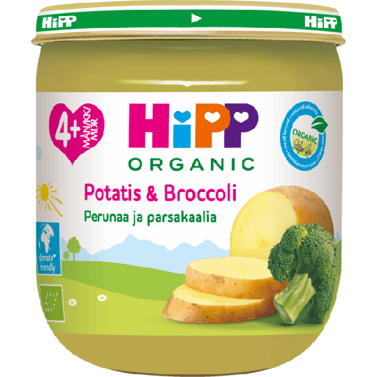 Hipp Potatis & Broccoli 125g