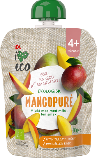 ICA I Love Eco Mangopuré 90 g