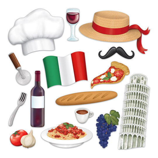 Italienare Foto Props - 15-pack