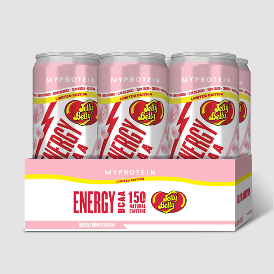 BCAA Energy Drink - Jelly Belly® - 6 x 330ml - Bubble Gum