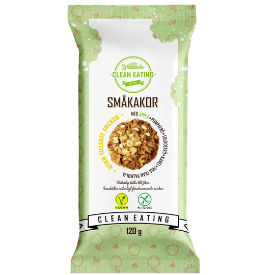 Clean Eating Småkakor Äpple 120 g