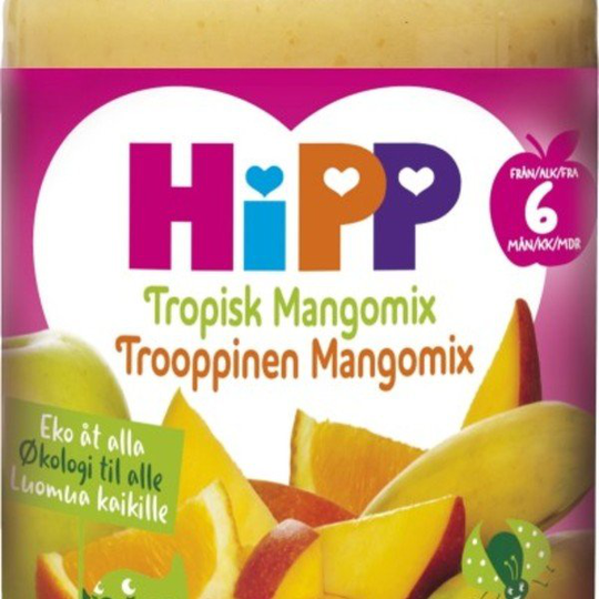Hipp Tropisk Mangomix 6m 190g