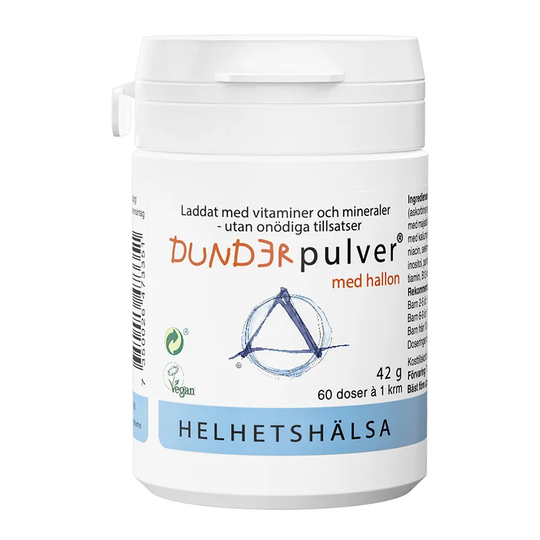 Helhetshälsa Dunderpulver Barnvitamin, 60 doser à 1 krm