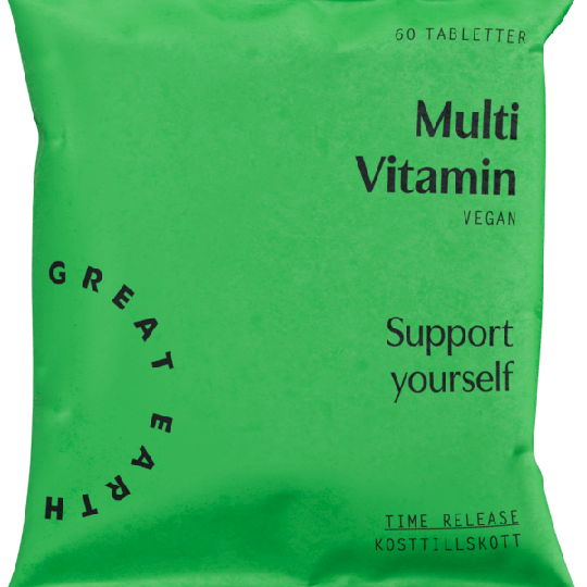 Great Earth MultiVitamin Refill 60 tabletter
