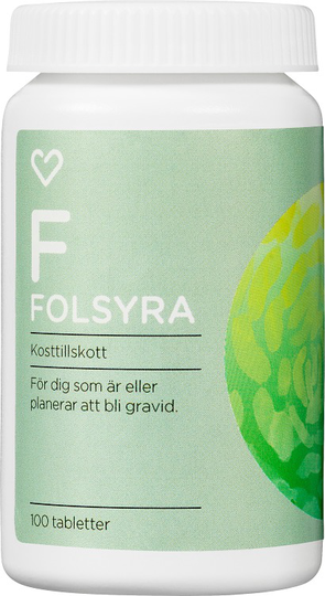 Hjärtats Folsyra Tablett 100st