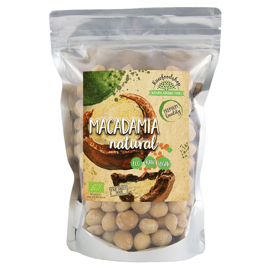 Rawfoodshop Macadamianötter Eko 500 g