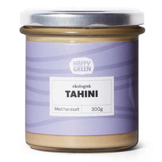 Happy Green Tahini sesampasta med havssalt, 300g ekologisk