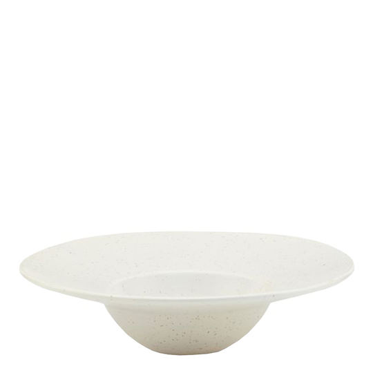 House Doctor - Pion Pastatallrik 25 cm Grå/Vit
