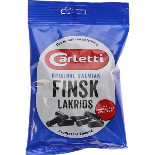 Carletti Salmiak Finsk Lakrits