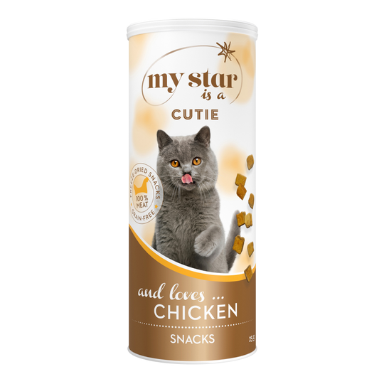 My Star is a Cutie Freeze Dried Snack - Chicken - Ekonomipack: 3 x 25 g