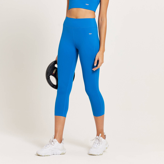 MP Women's 3/4 Power Leggings - Blå - XXS