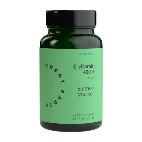 Great Earth E-vitamin, 60 tabletter
