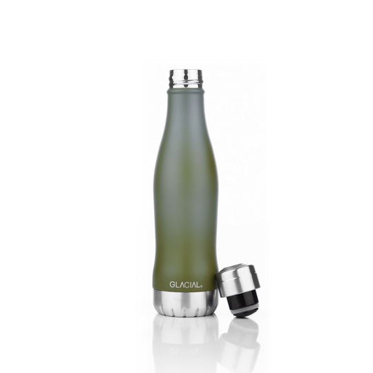 GLACIAL Matte Forest Green Flaska 400 ml
