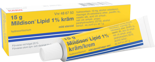 Mildison Lipid Kräm 1% Tub, 15g