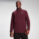 MP Men's Rest Day Fleece1/4 Zip - Vinröd - L