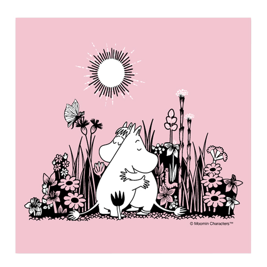 Opto Design - Mumin Kram Servett 20-pack Rosa