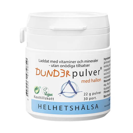 Helhetshälsa Dunderpulver Barnvitamin, 30 doser à 1 krm