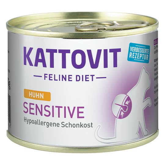 Kattovit Sensitive 185 g 12 x 185 g Kyckling
