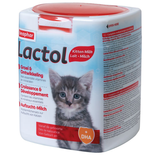 beaphar Lactol uppfödarmjölk till katter Ekonomipack: 3 x 500 g