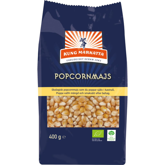 Kung Markatta Ekologiska Popcorn 400 g