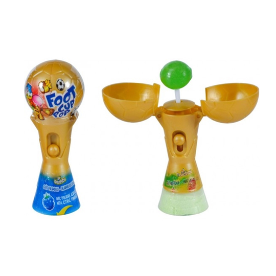 Godisklubba, Foot cup pop 20 g