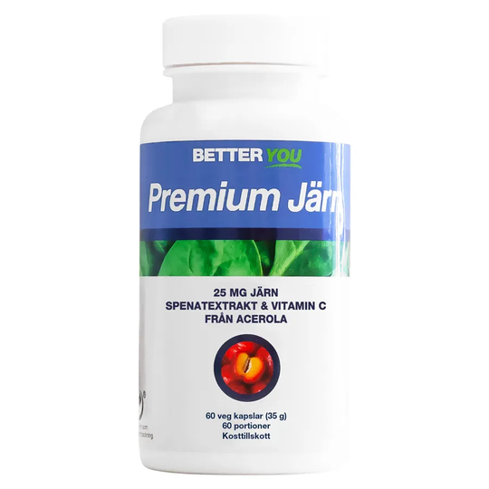 Better You Premium Järn, 60 kapslar