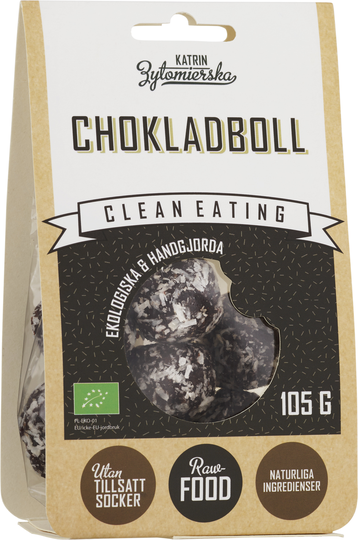 Clean Eating Chokladboll 105 g