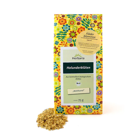 Herbaria Fläderblommor Te, 75g ekologisk