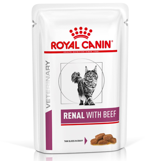 Royal Canin Renal Beef - Veterinary Diet - 12 x 85 g