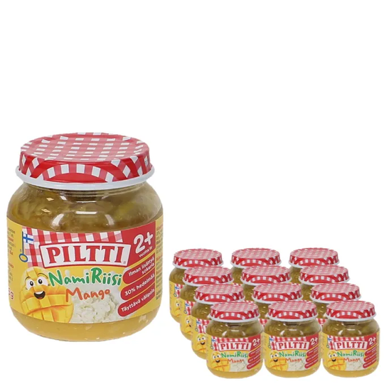Piltti Puré Mango 12-pack