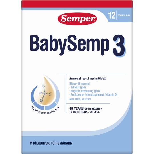 Semper BabySemp3 12+ Månader 800 g