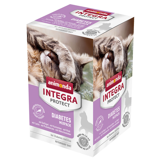Animonda Integra Protect Adult Diabetes 6 x 100 g portionsform - Mixpack