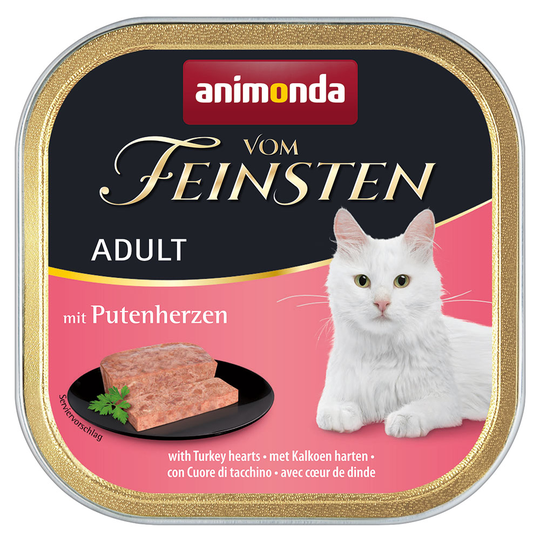 Animonda vom Feinsten Adult 6 x 100 g Kalkonhjärta