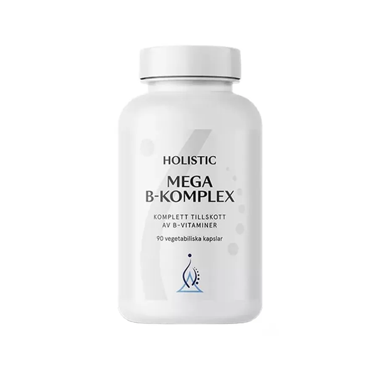 Holistic Mega B-komplex, 90 kapslar