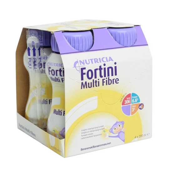 Fortini Multi Fibre Banan 4 x 200 ml