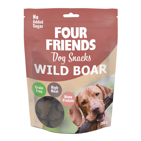 Four Friends Dog Snacks Wild Boar 200 g