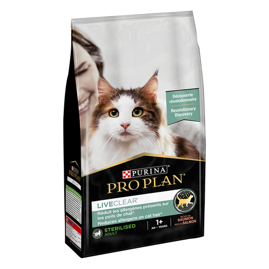 Pro Plan LiveClear Sterilised Adult Salmon - Ekonomipack: 2 x 1,4 kg