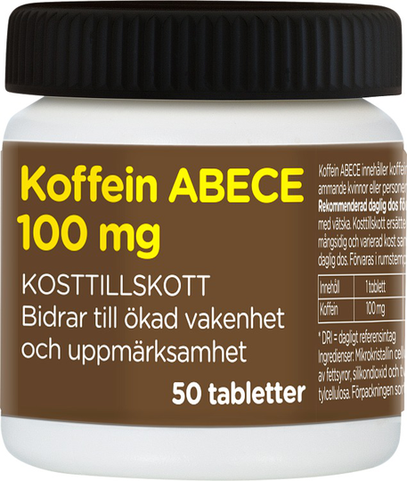 ABECE Koffein 100mg Tablett 50st