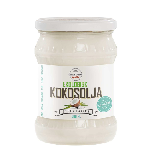 Clean Eating Kallpressad Kokosolja Eko 500 ml