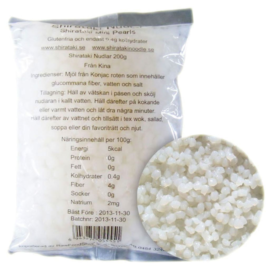 Rawfoodshop Shirataki Pearls 200 g