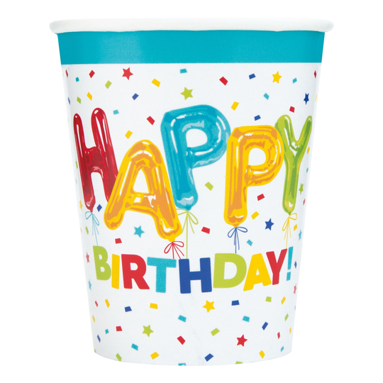 Pappersmuggar Happy Birthday