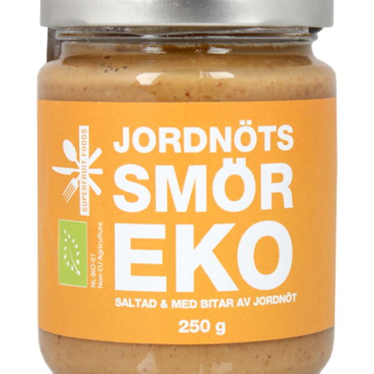 Superfruit Foods Jordnötssmör Crunchy 250 g