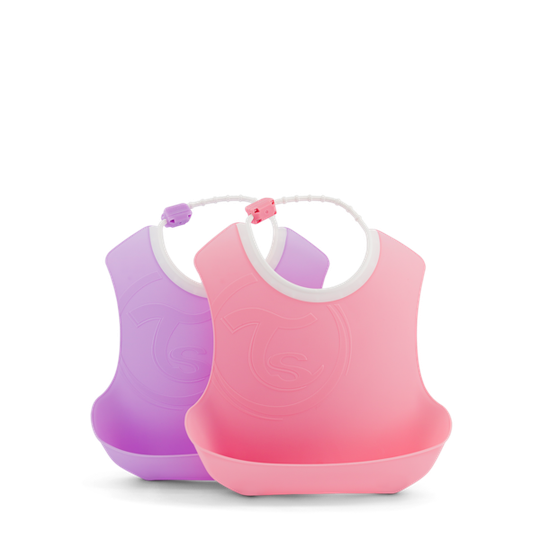 Twistshake Haklapp 4+m Pastell Rosa Lila