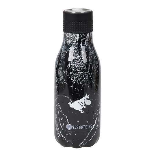 Les Artistes - Bottle Up Termosflaska 28 cl Mumin Svart