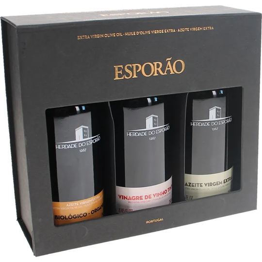 Herdade do Esporaõ Presentask Olivolja Vinäger